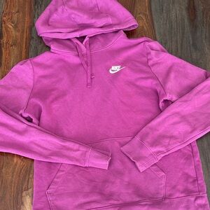 Nike Magenta Pullover Hoodie
